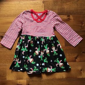 NWOT Girls Christmas dress M (3T)